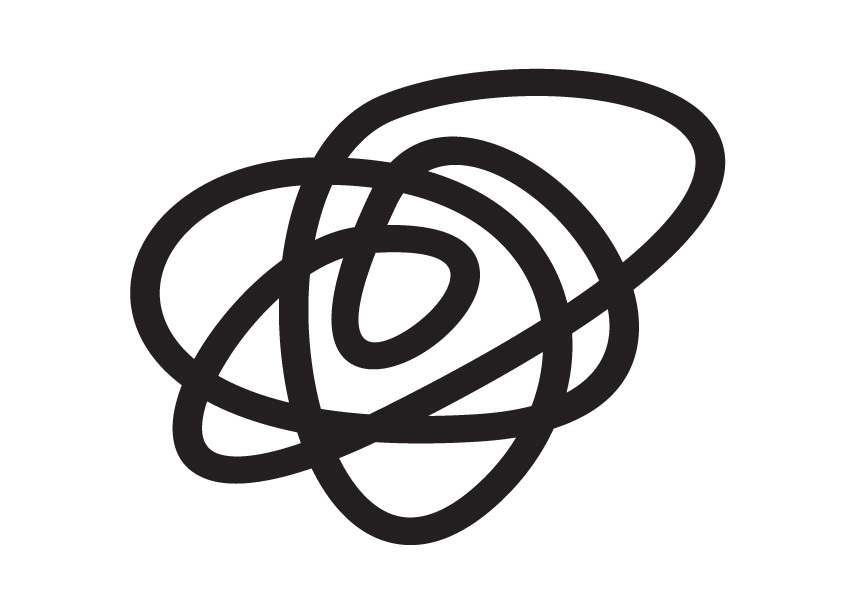 Kladské pomezí: symbol cmyk černý