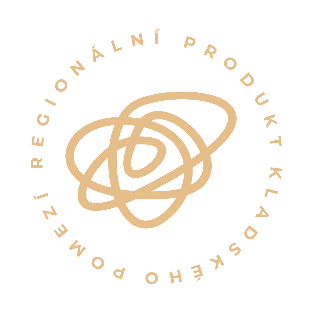 Kladské pomezí regionální produkt: pečeť celozlatá rgb