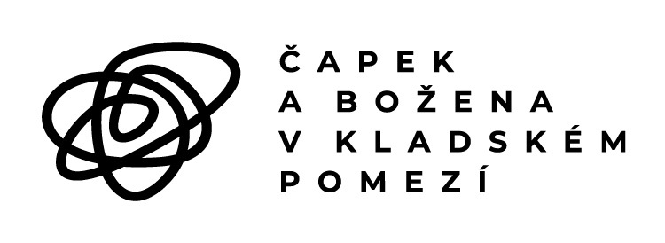 Kladské pomezí Čapek a Božena: pozitiv černý