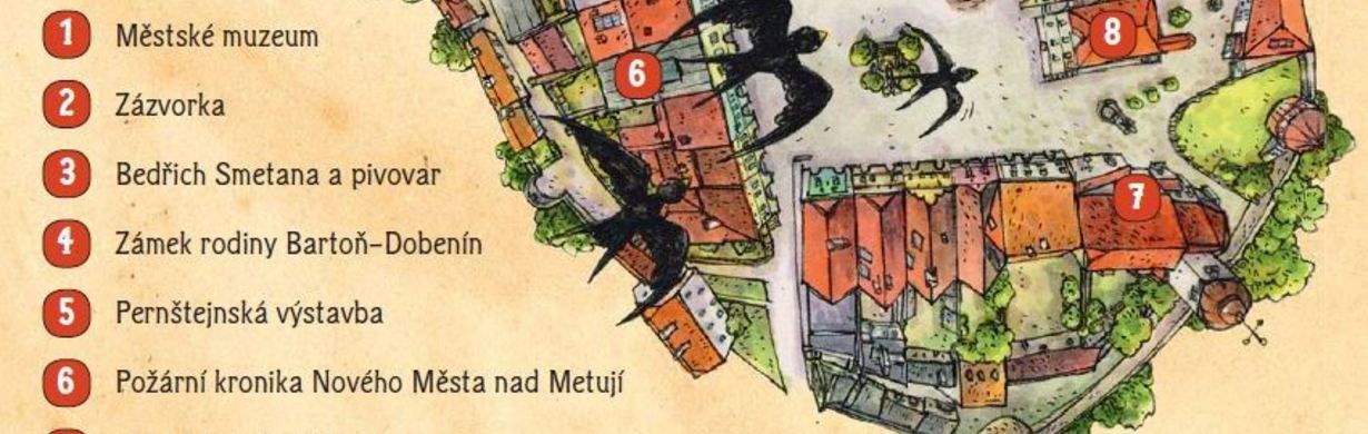 Historie Nového Města nad Metují ožívá v komiksu Tomáše Chluda