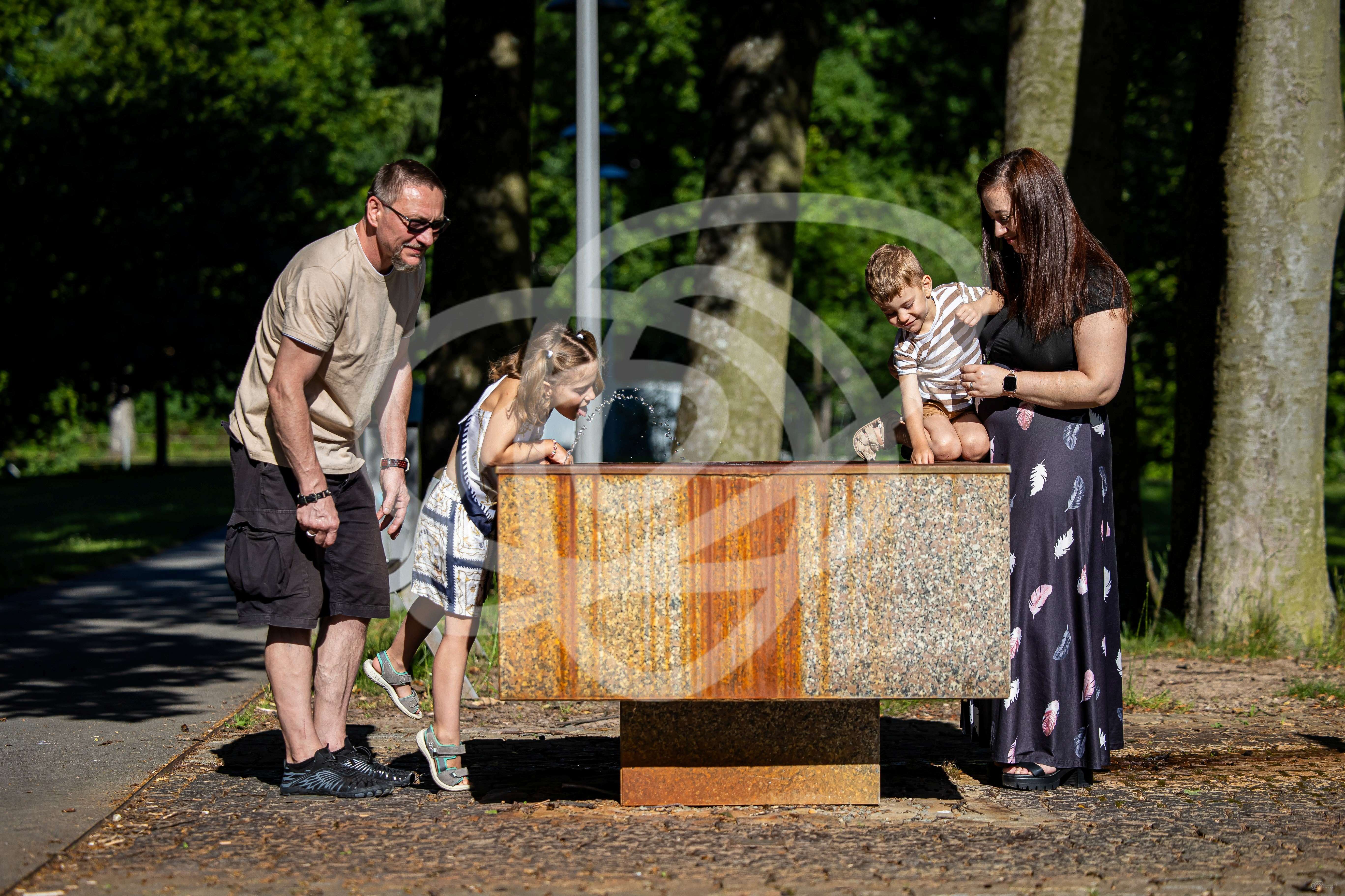 Hronov - park s minerálními prameny