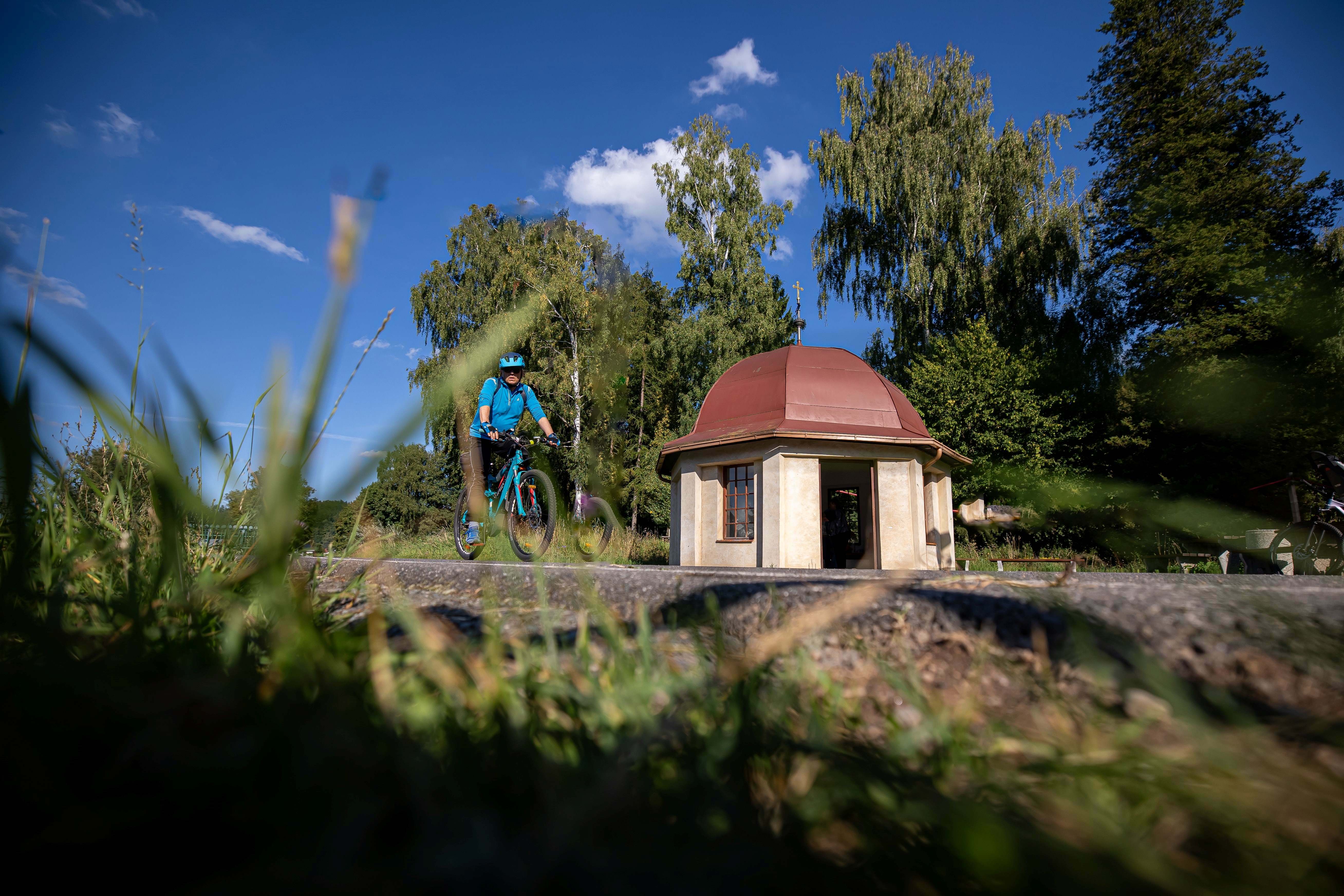 Prameník Jakub v areálu Velkých lázní