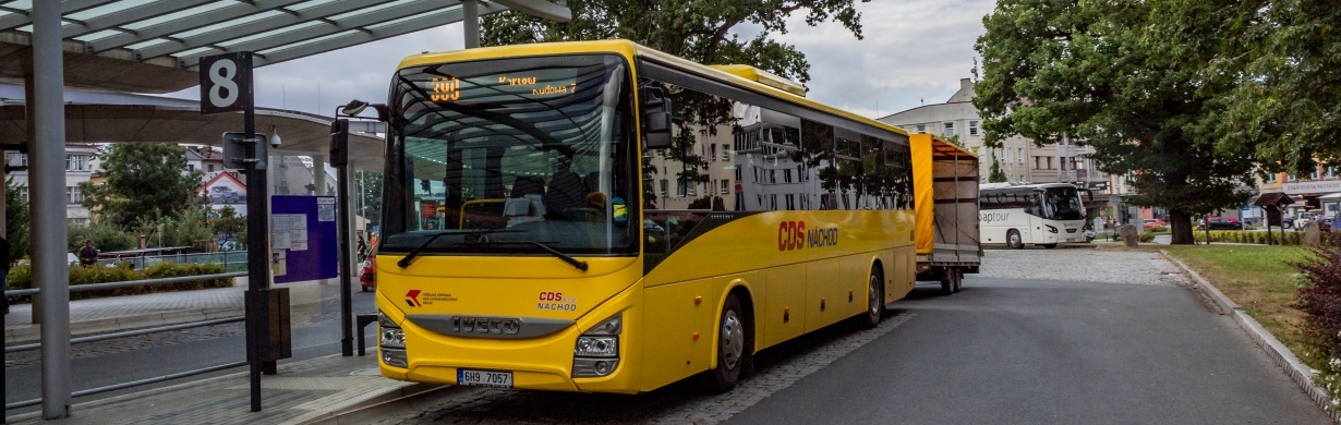 Na konci května vyjíždějí turistické autobusy s přepravou kol