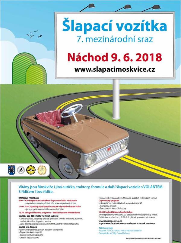 7. ročník srazu šlapacích vozítek