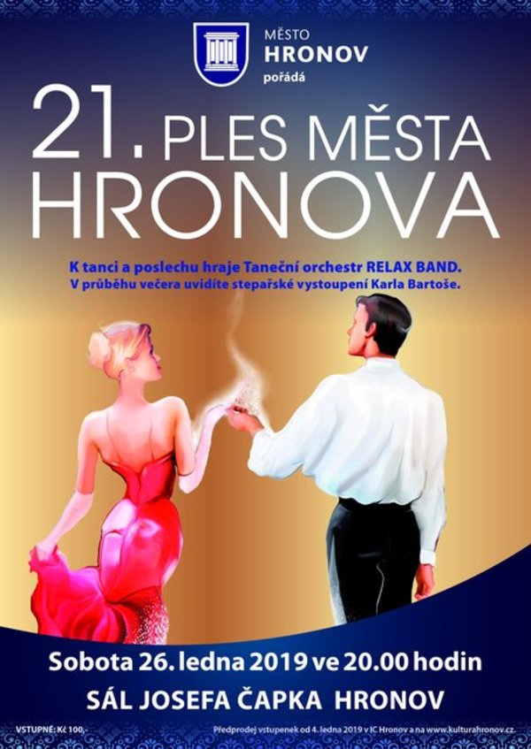 21. PLES MĚSTA HRONOVA