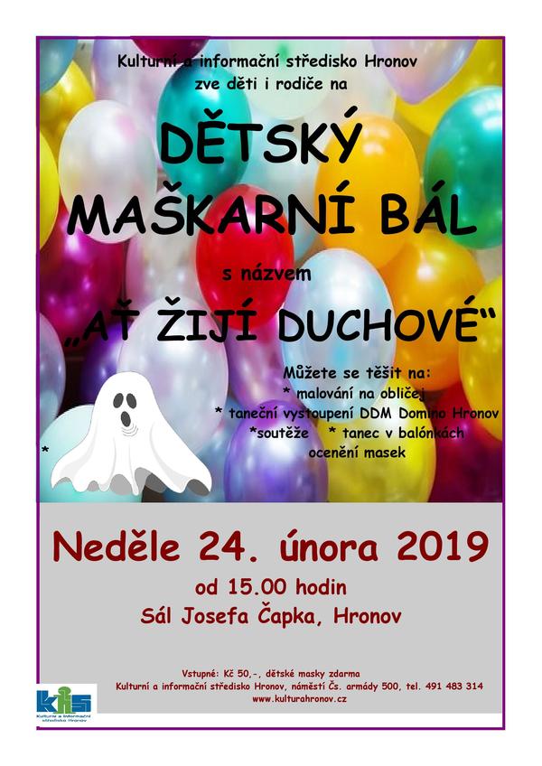 Dětský maškarní bál