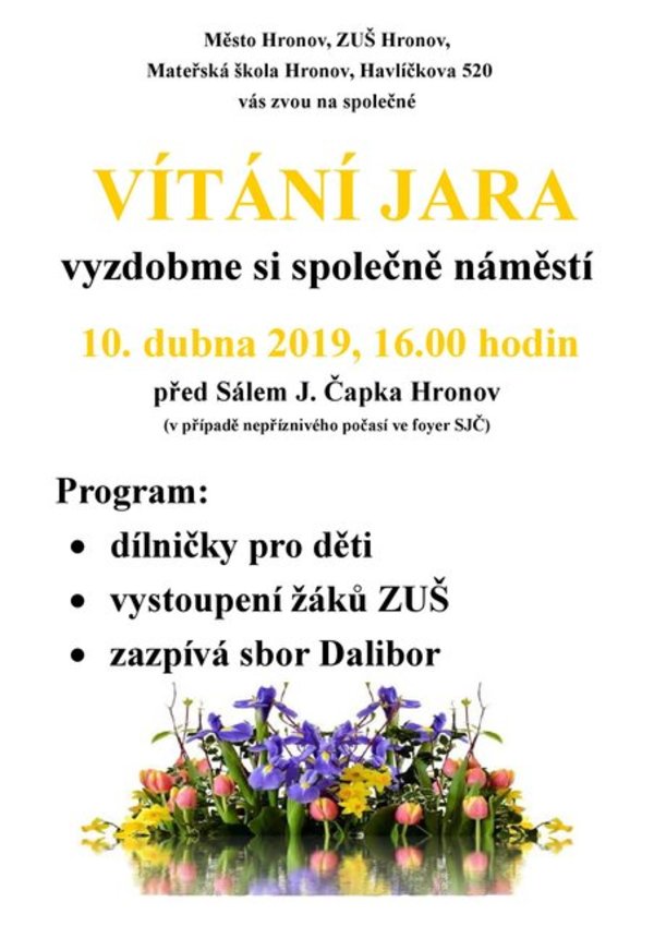 vítání jara