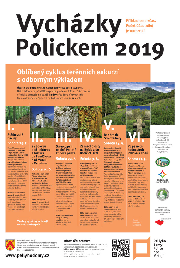 Vycházky Polickem 2019