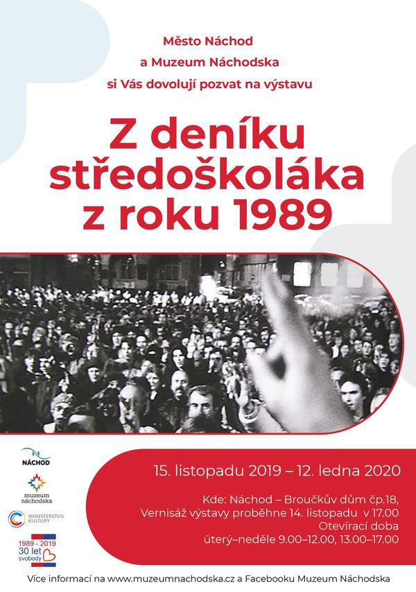 Z deníku středoškoláka z roku 1989