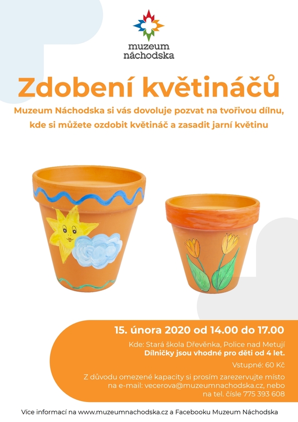 Zdobení květináčů