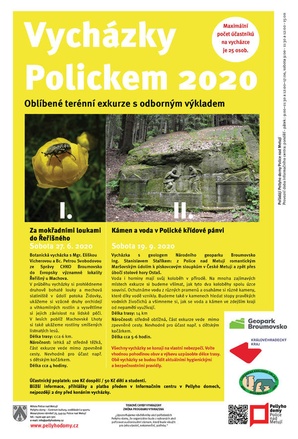 Vycházky Polickem 2020