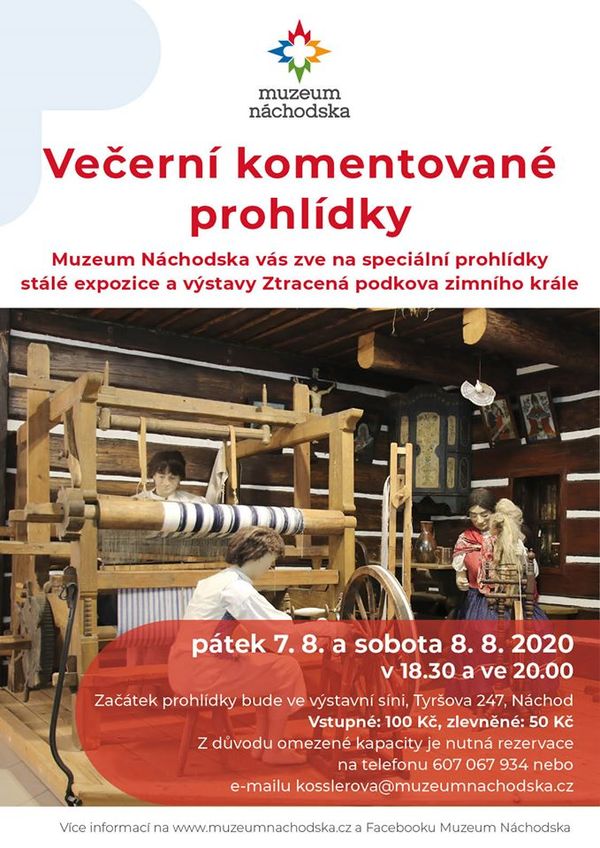 Večerní komentované prohlídky