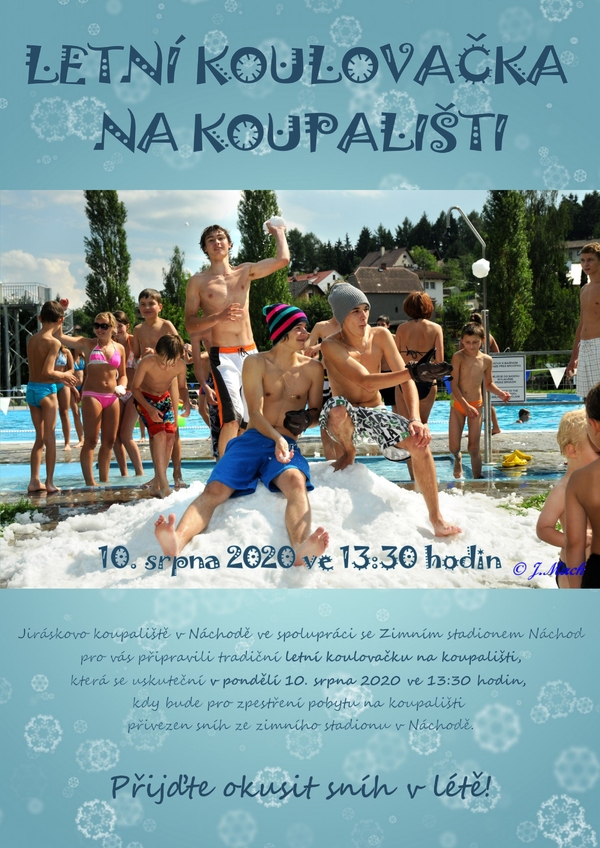 Letní koulovačka na koupališti