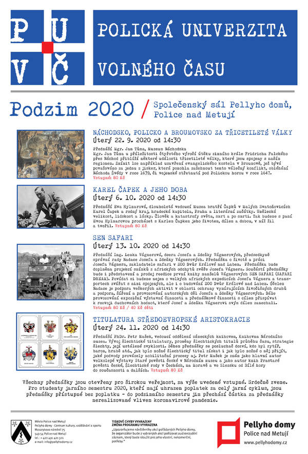 POLICKÁ UNIVERZITA VOLNÉHO ČASU