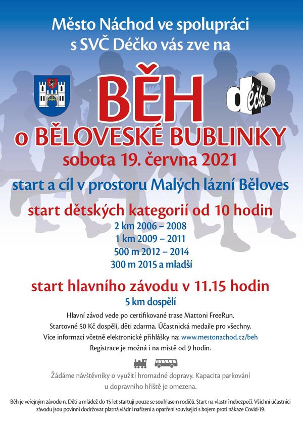 Běh o Běloveské bublinky
