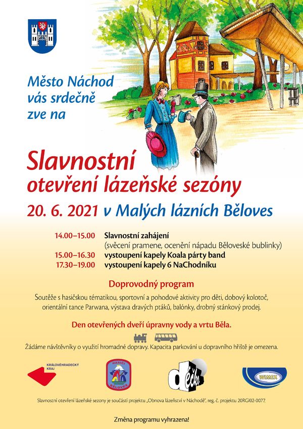 Otevření lázeňské sezóny