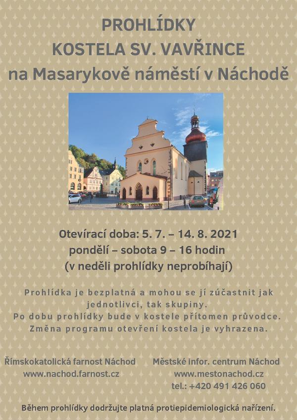 Prohlídky kostela sv. Vavřince