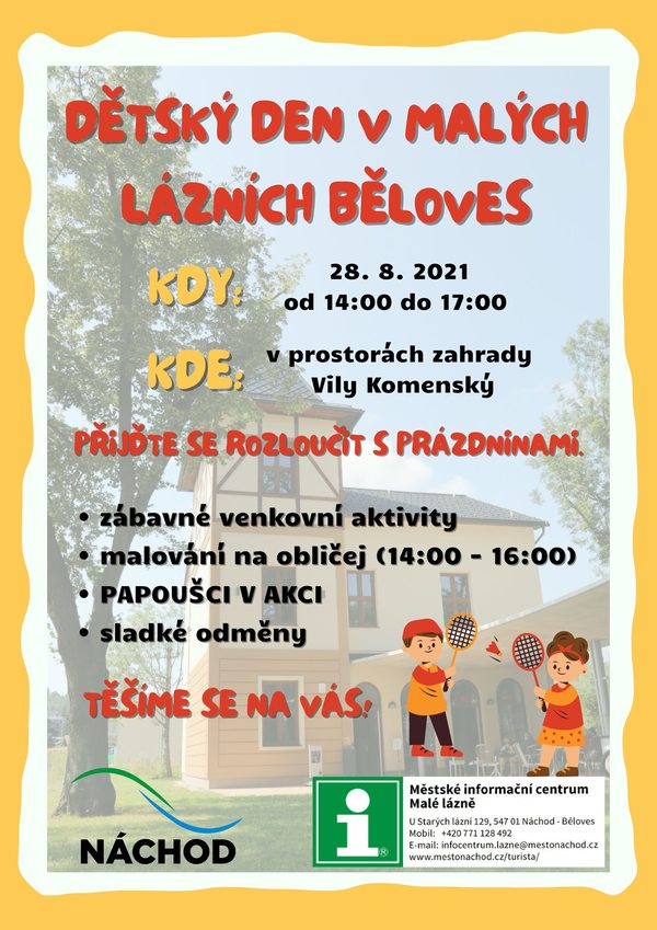 Dětský den v Malých lázních Běloves