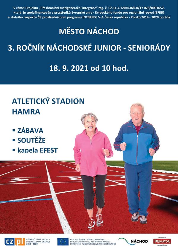 3. ROČNÍK NÁCHODSKÉ JUNIOR - SENIORÁDY