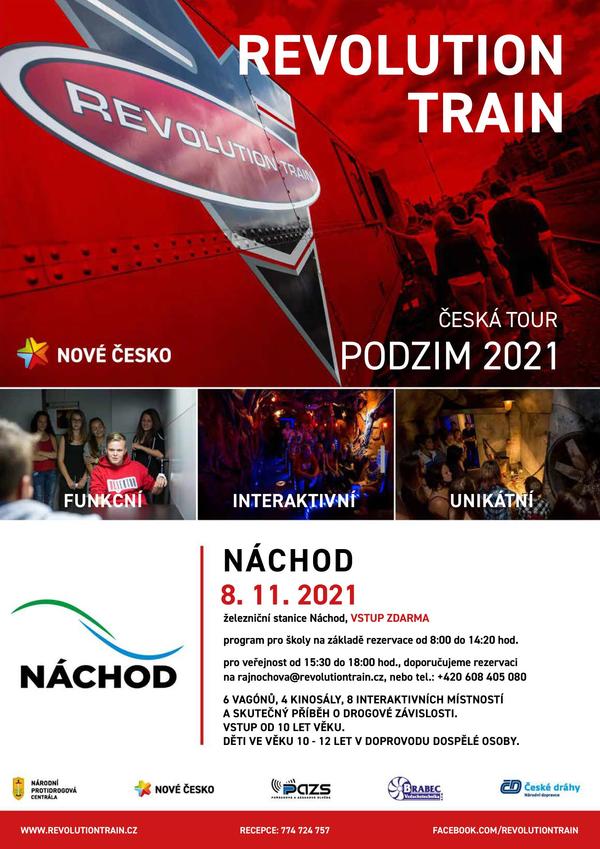 Revolution train v Náchodě