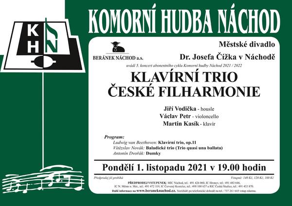 Klavírní trio České filharmonie