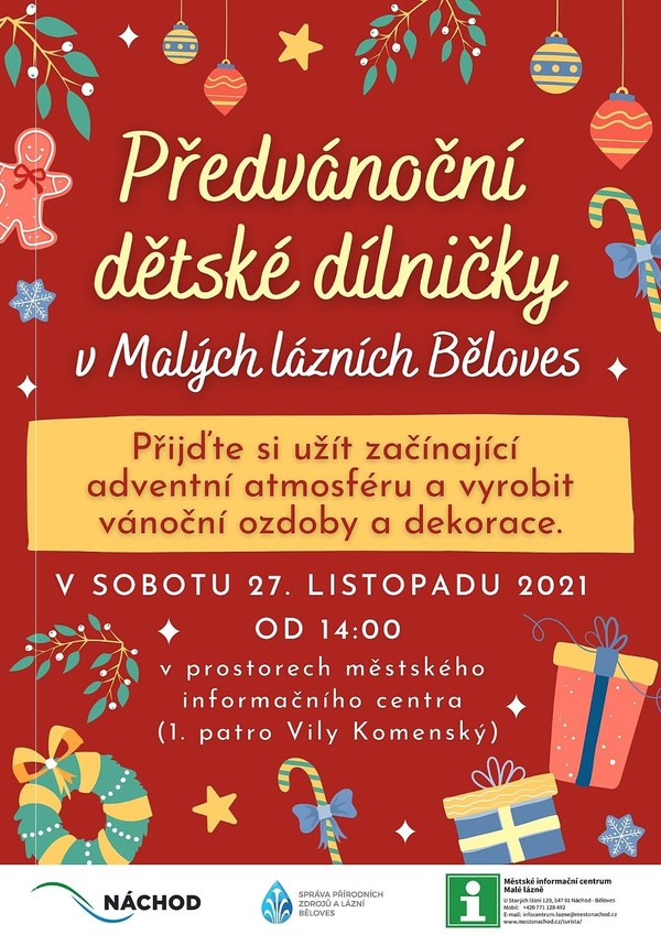 Předvánoční dětské dílničky