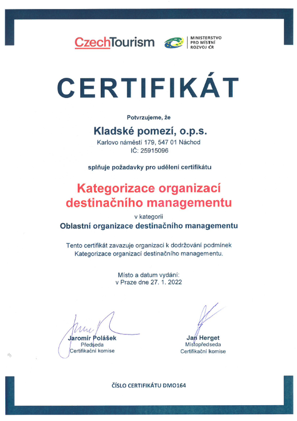 Certifikát