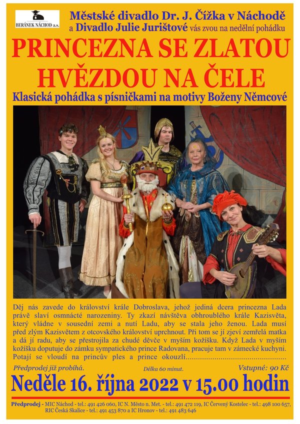 Princezna ze zlatou hvězdou na čele