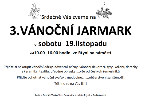 vánoční jarmark