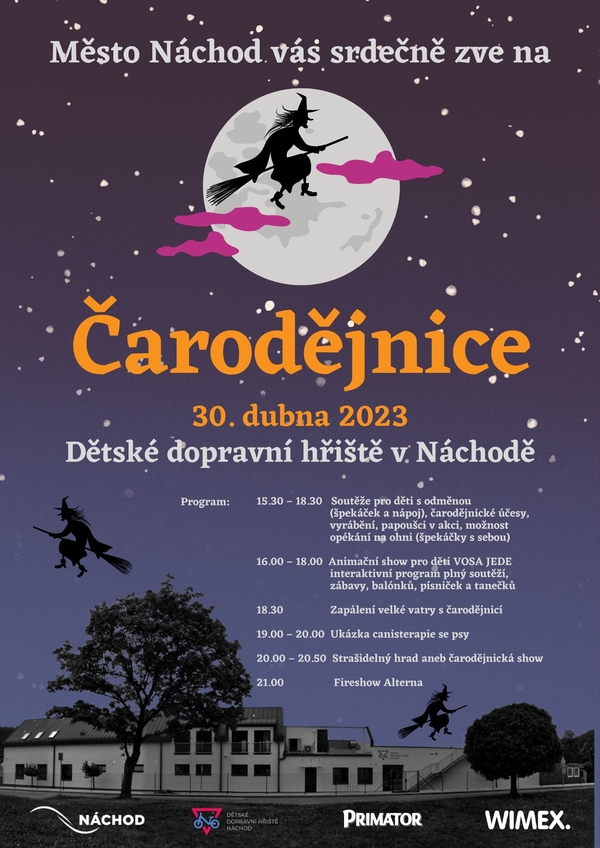 Čarodějnice na Dětském dopravním hřišti