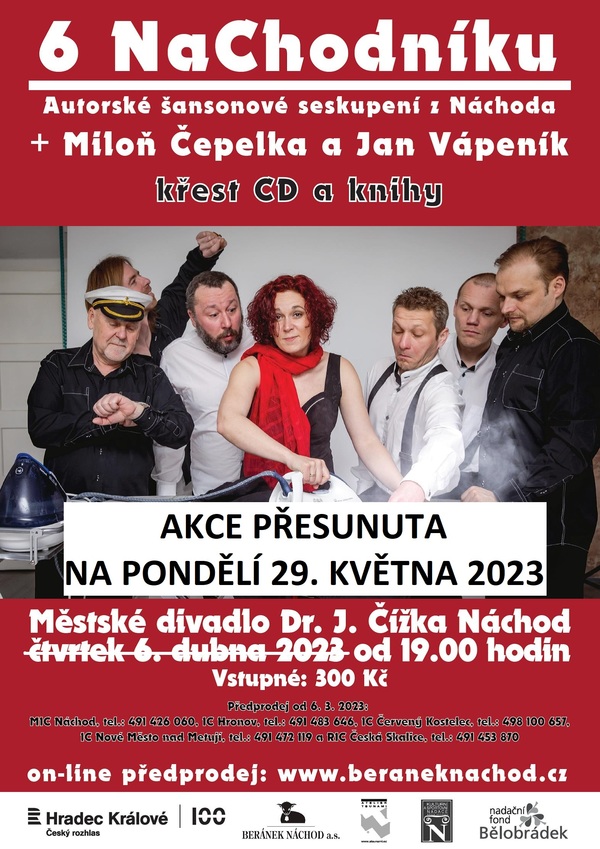6 NaChodníku - křest CD a knihy