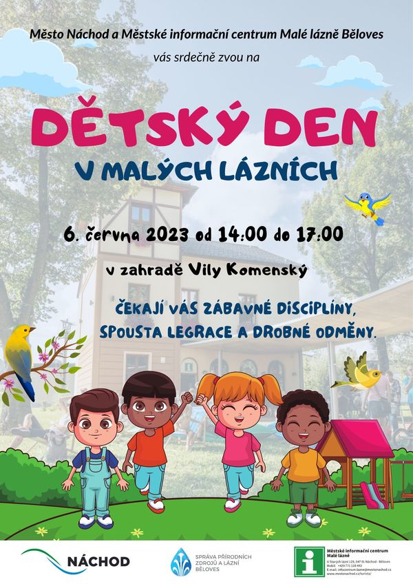 DĚTSKÝ DEN V MALÝCH LÁZNÍCH