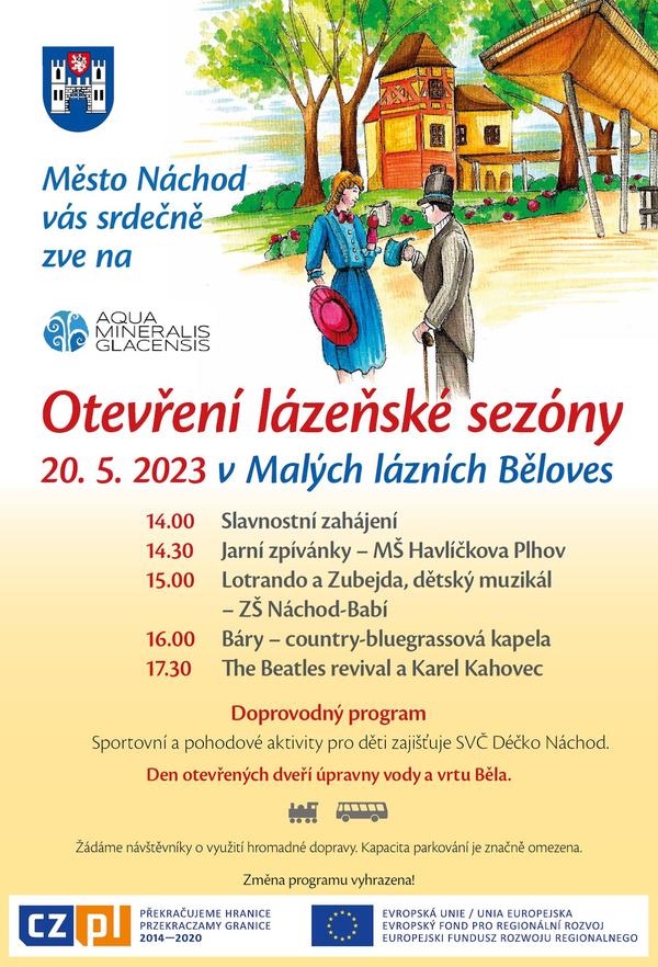 Otevření lázeňské sezóny