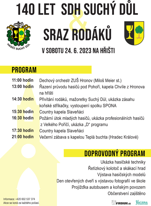 140 let SDH Suchý Důl