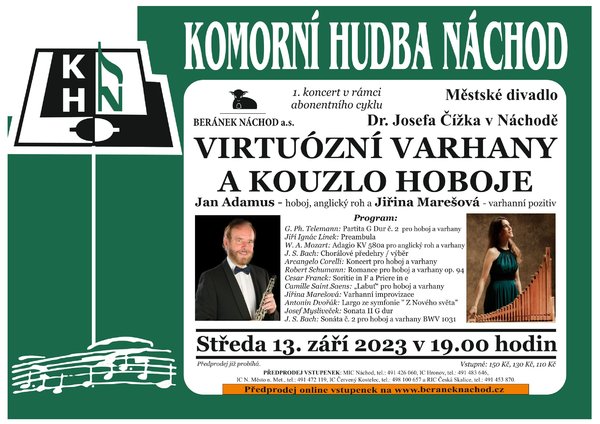 Virtuózní varhany a kouzlo hoboje