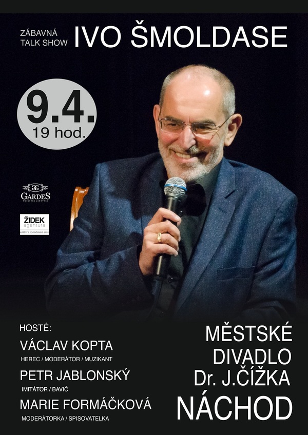 ZÁBAVNÁ TALK SHOW IVO ŠMOLDASE S HOSTY