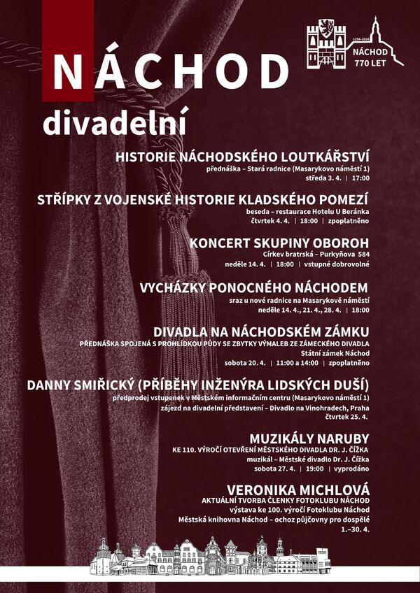 770 let města – Náchod divadelní