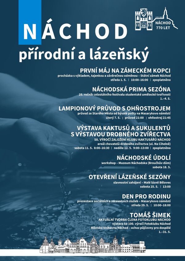 770 let města - Náchod přírodní a lázeňs
