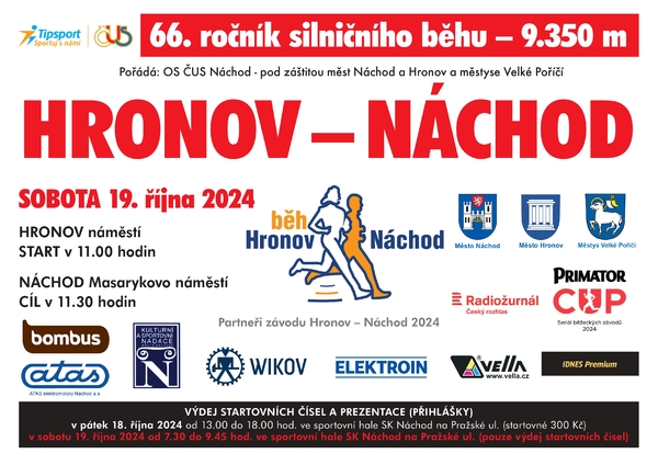 Silniční běh Hronov – Náchod