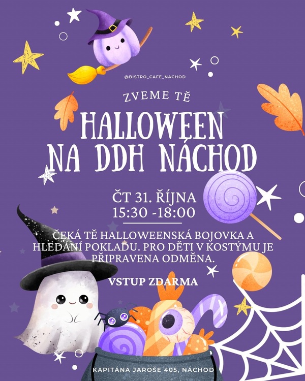 Halloween na Dětském dopravním hřišti Ná