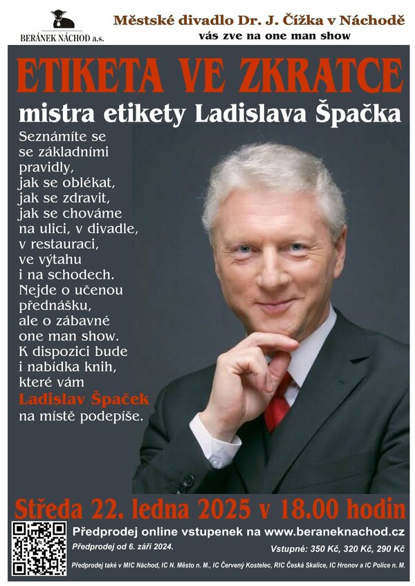 Ladislav Špaček – Etiketa ve zkratce