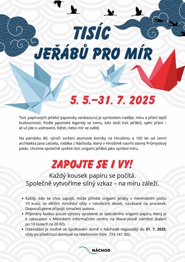 Soutěž o nejhezčí ORIGAMI 折り紙