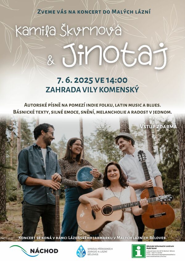 Plakát koncert Jinotaj
