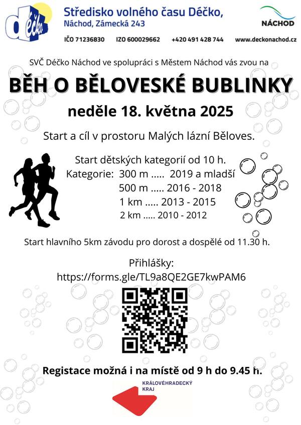 Běh o Běloveské bublinky