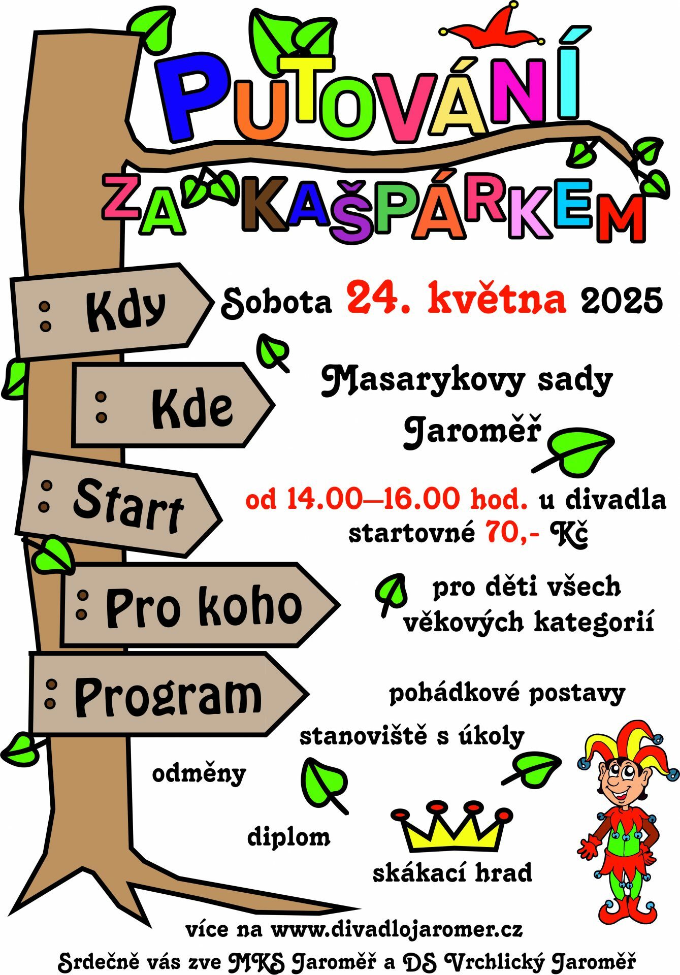 putování kašpárek