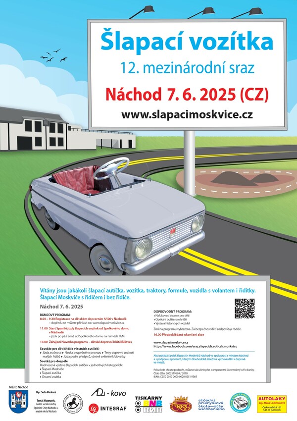 Mezinárodní sraz šlapacích vozítek a mos