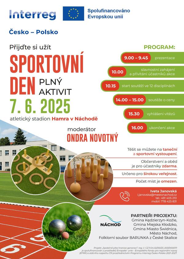 Sportovní den plný aktivit