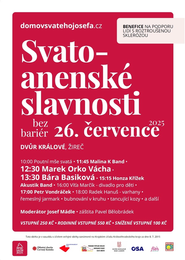 Svatoanenské slavnosti 2025