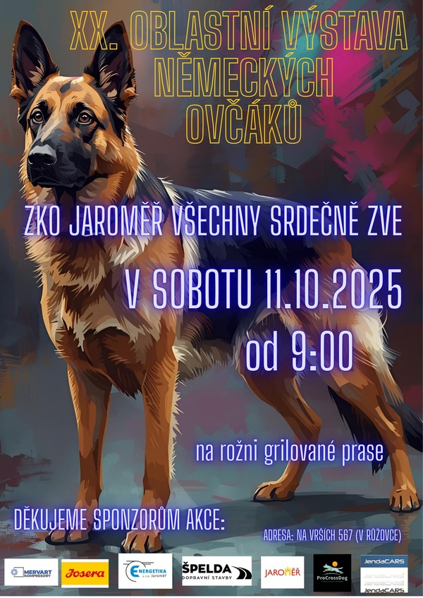 výstava vlčáků