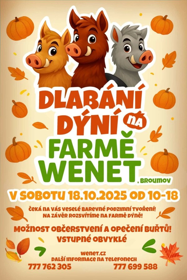 Dlabání dýní Wenet